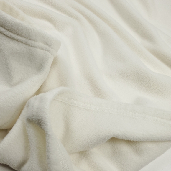 New Lands' End Cream Super Soft Fleece Pullover Sz XL / 18 - Picture 9 of 13